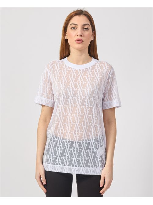 Armani Exchange semi-transparent t-shirt ARMANI EXCHANGE | XW000513-AF10835F0028